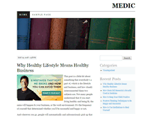 Tablet Screenshot of medic.ie
