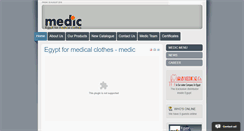 Desktop Screenshot of medic.com.eg